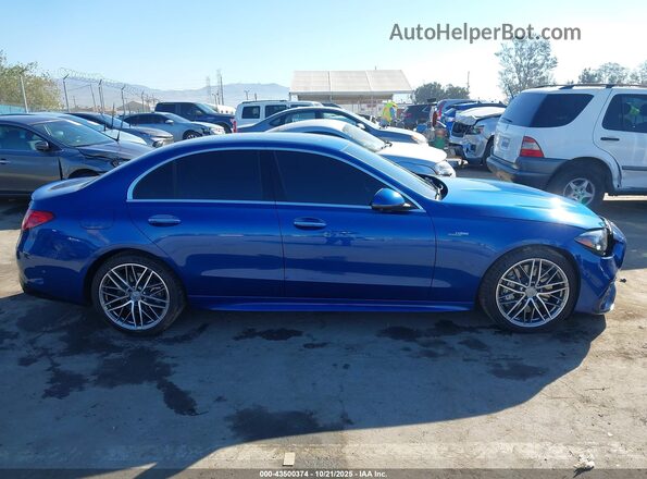 W1KAF8HB7RR160091 2024 MERCEDES-BENZ AMG C 43 Blue 360 interior view