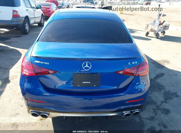 W1KAF8HB7RR160091 2024 MERCEDES-BENZ AMG C 43 Blue 