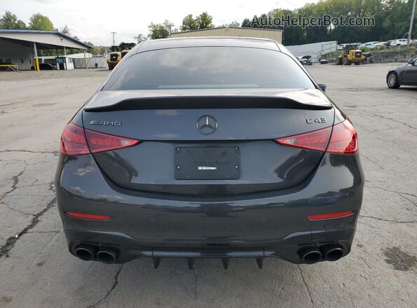 W1KAF8HB9PR149137 2023 MERCEDES-BENZ C Charcoal Widok z tyłu