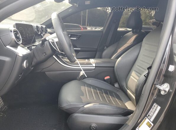 W1KAF8HB9PR149137 2023 MERCEDES-BENZ C Charcoal Widok wnętrza z przodu