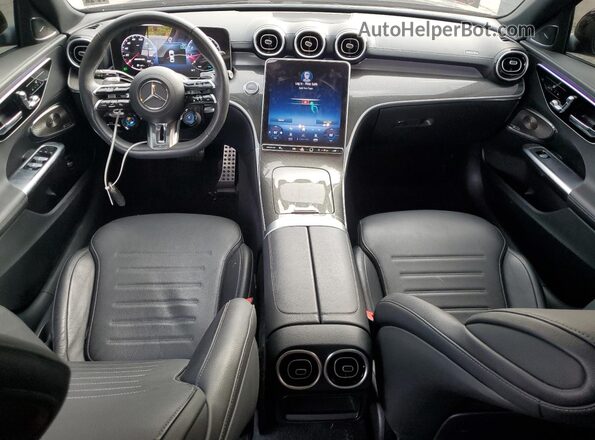 W1KAF8HB9PR149137 2023 MERCEDES-BENZ C Charcoal Widok deski rozdzielczej