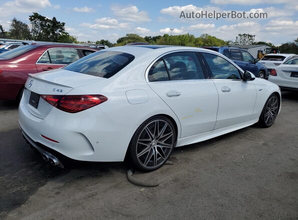 W1KAF8HBXPR074559 2023 MERCEDES-BENZ C White 