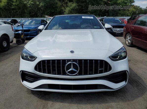 W1KAF8HBXPR074559 2023 MERCEDES-BENZ C White 