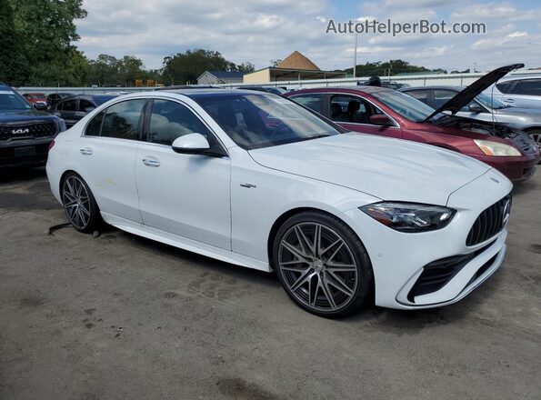 W1KAF8HBXPR074559 2023 MERCEDES-BENZ C White 