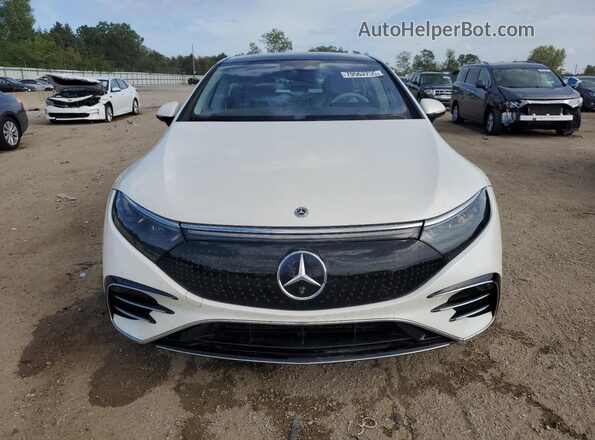 W1KCG2DB0NA006971 2022 MERCEDES-BENZ EQS White წინა ხედი
