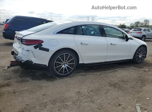 W1KCG2DB0NA006971 2022 MERCEDES-BENZ EQS White უკანა მარჯვენა