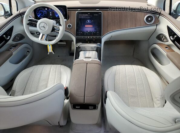 W1KCG2DB0NA006971 2022 MERCEDES-BENZ EQS White წინა პანელის ხედი