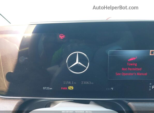 W1KCG2DB0PA032229 2023 MERCEDES-BENZ EQS 450+ White Հետևի նստատեղերի տեսք