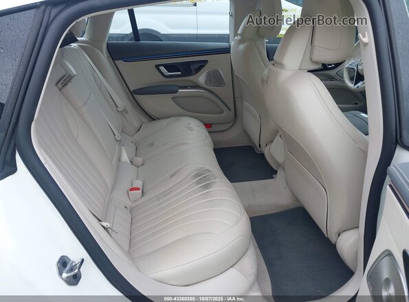 W1KCG2DB1PA032367 2023 MERCEDES-BENZ EQS 450+ White Widok naklejki z numerem VIN