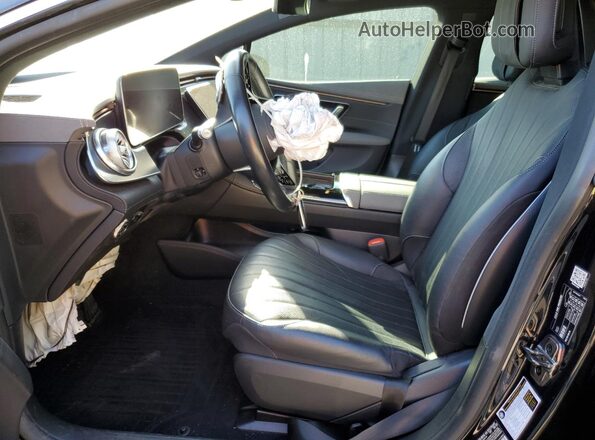 W1KCG2DB5NA014838 2022 MERCEDES-BENZ EQS Black Widok wnętrza z przodu