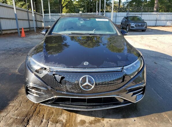 W1KCG2DB5NA014838 2022 MERCEDES-BENZ EQS Black Widok z przodu