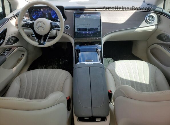 W1KCG2DB9NA008783 2022 MERCEDES-BENZ EQS White წინა პანელის ხედი