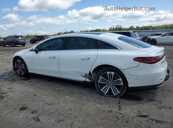 W1KCG2DB9NA008783 2022 MERCEDES-BENZ EQS White უკანა მარცხენა