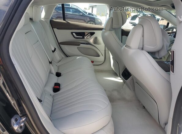 W1KCG2DB9NA014048 2022 MERCEDES-BENZ EQS Black Vista de los asientos traseros