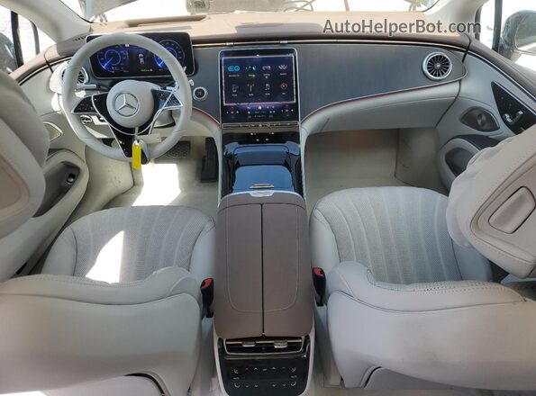 W1KCG2DB9NA014048 2022 MERCEDES-BENZ EQS Black Vista del salpicadero