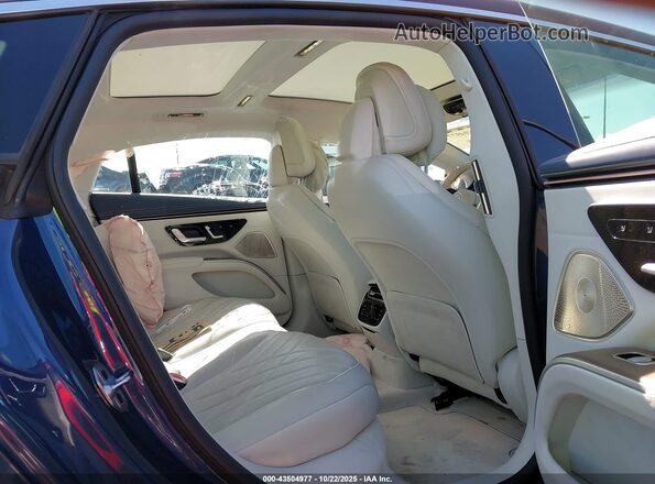 W1KCG4EB3NA010152 2022 MERCEDES-BENZ EQS 580 Blue Вид наклейки з VIN-кодом