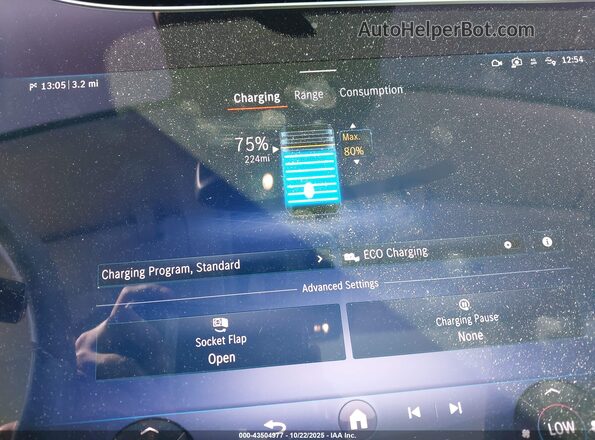 W1KCG4EB3NA010152 2022 MERCEDES-BENZ EQS 580 Blue 