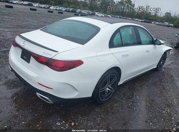 W1KLF4HB1RA039038 2024 MERCEDES-BENZ E-CLASS Белый Задняя правая четверть