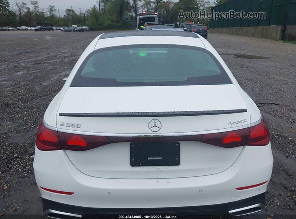W1KLF4HB1RA039038 2024 MERCEDES-BENZ E-CLASS Белый 