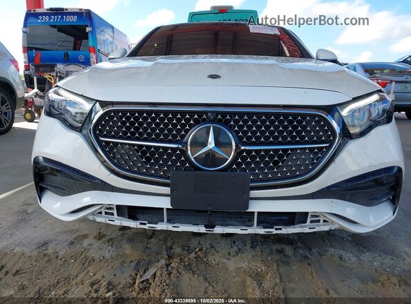 W1KLF4HB5SA092024 2025 MERCEDES-BENZ E-CLASS White Դիմացի տեսք