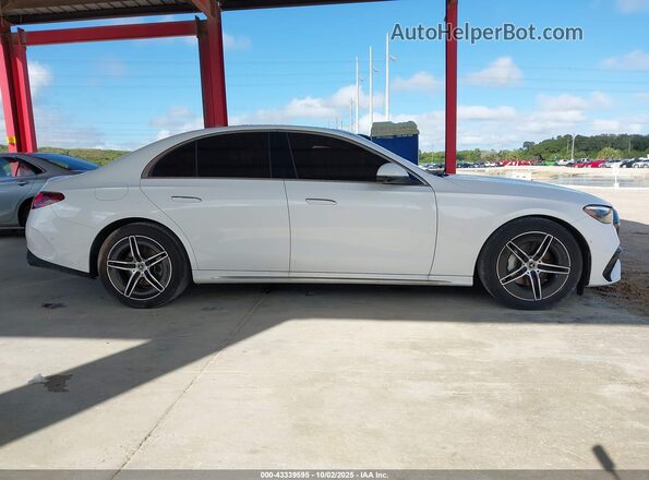 W1KLF4HB5SA092024 2025 MERCEDES-BENZ E-CLASS White Սալոնի հետևի տեսք