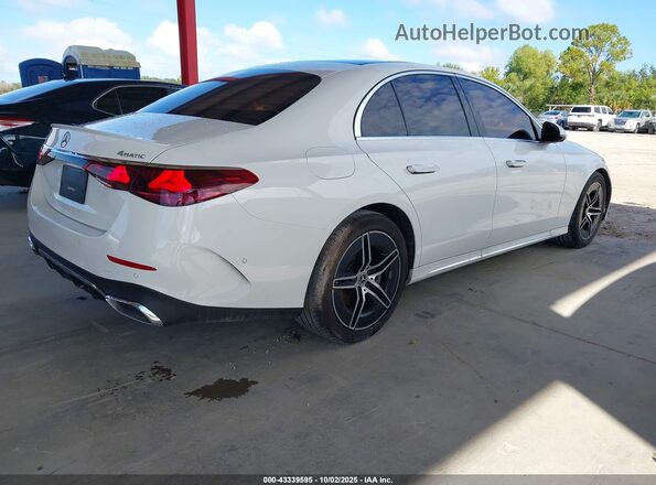W1KLF4HB5SA092024 2025 MERCEDES-BENZ E-CLASS White Հետևի աջ