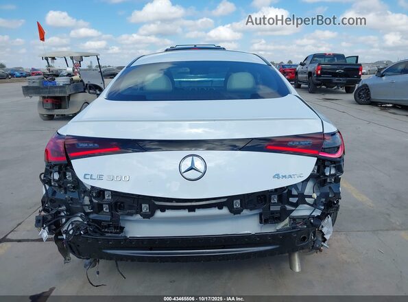 W1KMJ4HB4RF040724 2024 MERCEDES-BENZ CLE 300 White 