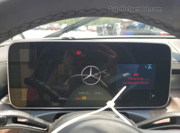 W1KMK4HB7SF064549 2025 MERCEDES-BENZ CLE Burgundy Vista del cuadro de instrumentos