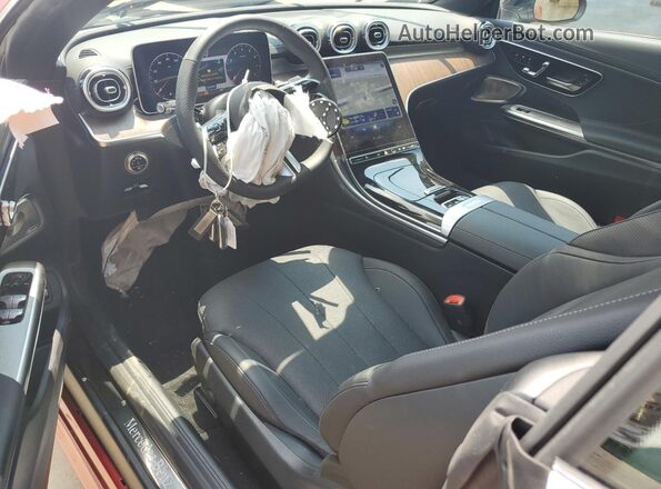 W1KMK4HB7SF064549 2025 MERCEDES-BENZ CLE Burgundy Vista del salpicadero