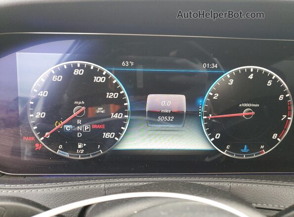 W1KUG8DB3LA531141 2020 MERCEDES-BENZ S White ხელსაწყოთა პანელის ხედი