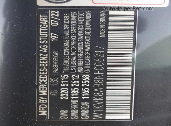 W1KVK8AB8NF006217 2022 MERCEDES-BENZ SL Black 
