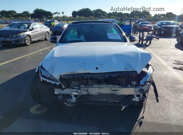 W1KWF6EB7MR614296 2021 MERCEDES-BENZ AMG C 43 White Vista del cuadro de instrumentos