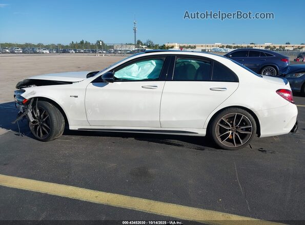 W1KWF6EB7MR614296 2021 MERCEDES-BENZ AMG C 43 White Vista interior de 360 grados