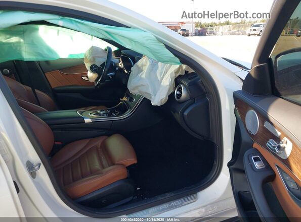 W1KWF6EB7MR614296 2021 MERCEDES-BENZ AMG C 43 White Vista interior delantera