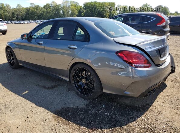 W1KWF6EB8MR613822 2021 MERCEDES-BENZ C Серый Задняя левая четверть