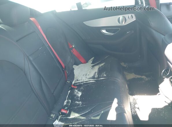 W1KWF6EBXLR585326 2020 MERCEDES-BENZ AMG C 43 White Vista de la etiqueta del VIN