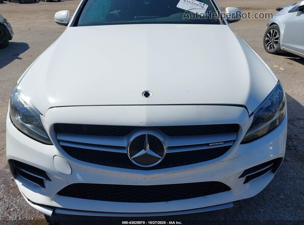W1KWF6EBXLR585326 2020 MERCEDES-BENZ AMG C 43 White Vista del cuadro de instrumentos