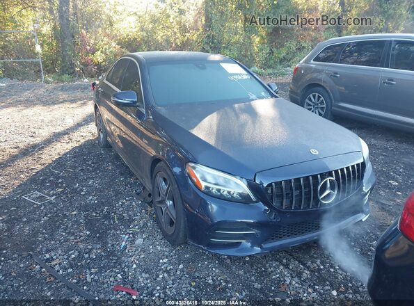 W1KWF6EBXLR597377 2020 MERCEDES-BENZ AMG C 43 Blue Вид щитка приладів
