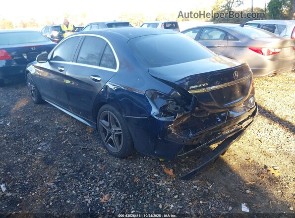 W1KWF6EBXLR597377 2020 MERCEDES-BENZ AMG C 43 Blue Задня ліва чверть