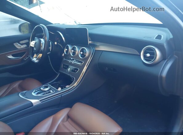 W1KWF6EBXLR597377 2020 MERCEDES-BENZ AMG C 43 Blue Вид салону спереду