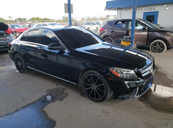W1KWF8DB1MR623864 2021 MERCEDES-BENZ C-CLASS Black Widok z przodu