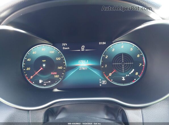 W1KWF8DB1MR630989 2021 MERCEDES-BENZ C-CLASS Black უკანა სავარძლების ხედი