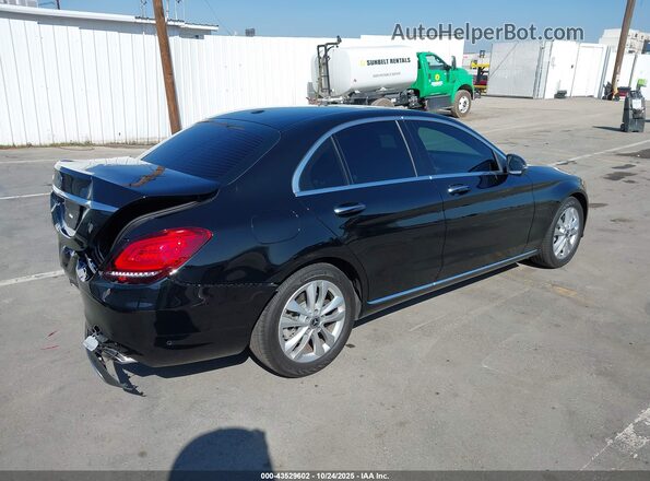 W1KWF8DB1MR630989 2021 MERCEDES-BENZ C-CLASS Black უკანა მარჯვენა