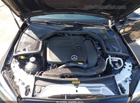 W1KWF8DB1MR630989 2021 MERCEDES-BENZ C-CLASS Black უკანა ხედი