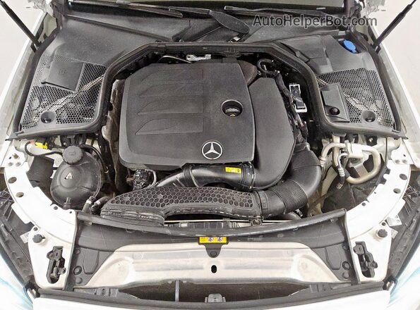 W1KWF8DB2MR641967 2021 MERCEDES-BENZ C White Vista interior trasera