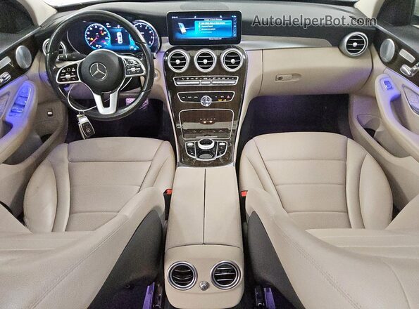 W1KWF8DB2MR641967 2021 MERCEDES-BENZ C White Vista del salpicadero