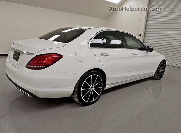 W1KWF8DB2MR641967 2021 MERCEDES-BENZ C White Trasero derecho