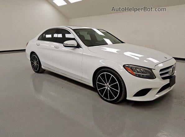 W1KWF8DB2MR641967 2021 MERCEDES-BENZ C White Delantero derecho