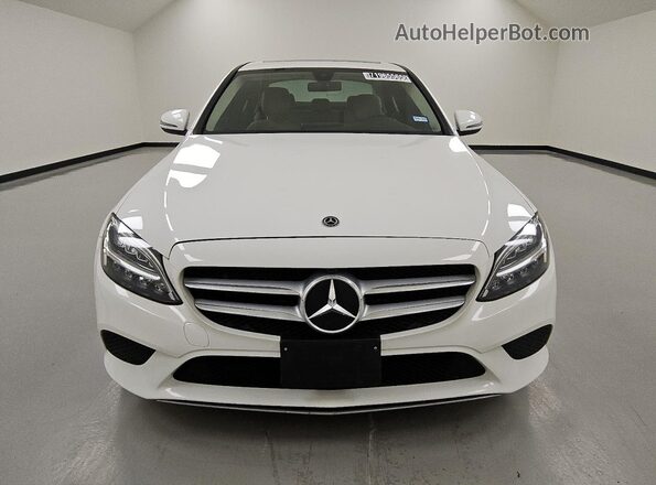 W1KWF8DB2MR641967 2021 MERCEDES-BENZ C White Vista frontal