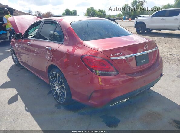 W1KWF8DB3MR619069 2021 MERCEDES-BENZ C-CLASS Red 